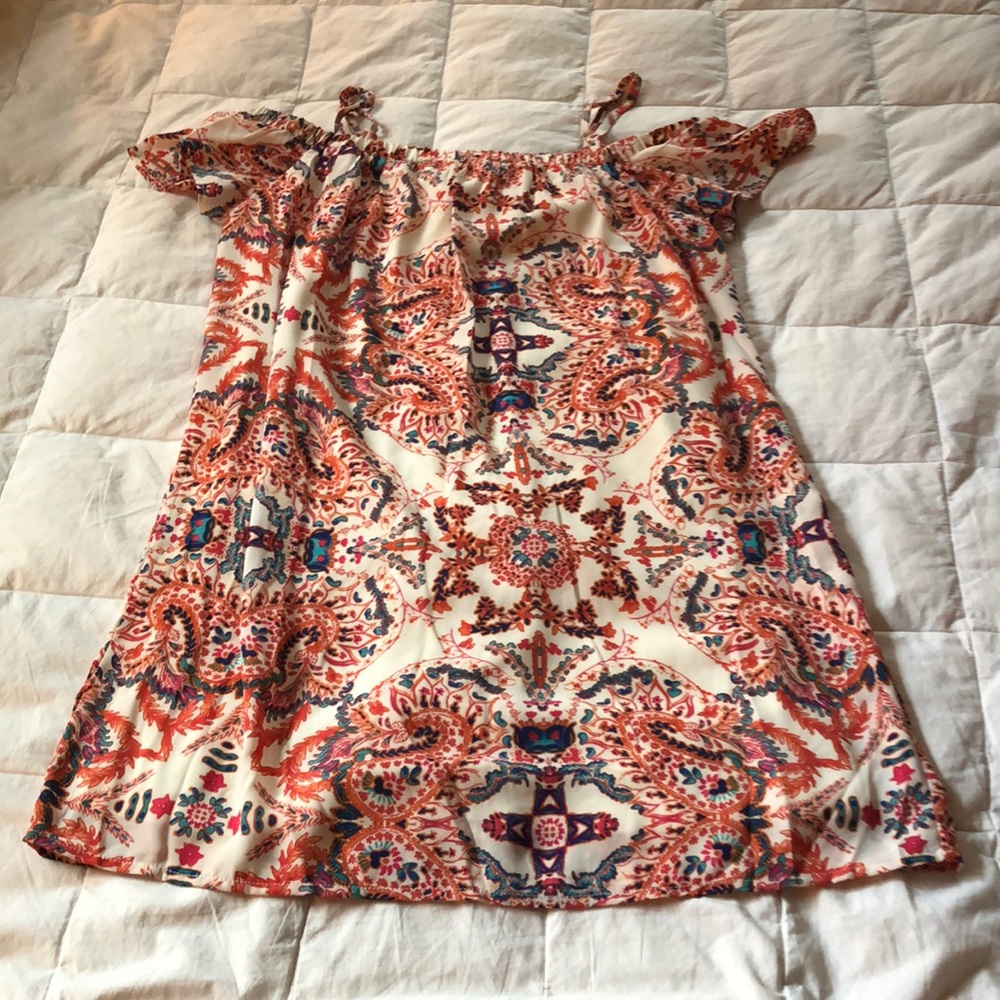 As U Wish off the shoulder dress